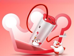 De OnePlus 150W SuperVOOC Power Bank Snow King Edition (foto) wordt uitgebracht in China. (Afbeeldingsbron: OnePlus, bewerkt)