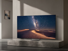 Een Samsung TV aan de muur.