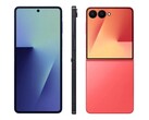 De Samsung Galaxy Z Flip7 zal verkrijgbaar zijn in blauw, rood en zwart. (Afbeeldingsbron: Evan Blass)