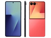 De Samsung Galaxy Z Flip7 zal verkrijgbaar zijn in blauw, rood en zwart. (Afbeeldingsbron: Evan Blass)