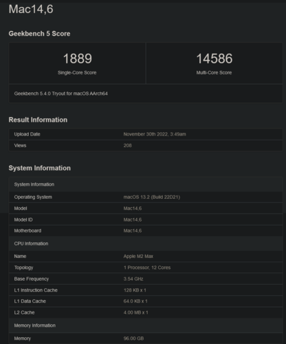 (Afbeelding Bron: Geekbench)