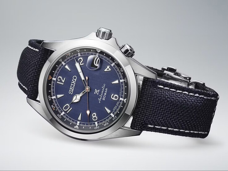 Het Seiko Prospex Alpinist SPB531 horloge heeft een waterbestendigheid van 20 bar (200 m) (Afbeelding bron: Seiko)