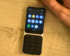 De Sidephone (afbeelding) met de app-lade zichtbaar. (Afbeeldingsbron: u/sebastiansnell op r/sidephone subreddit)