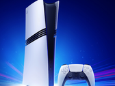 De Sony PlayStation 5 Pro met een DualSense-controller