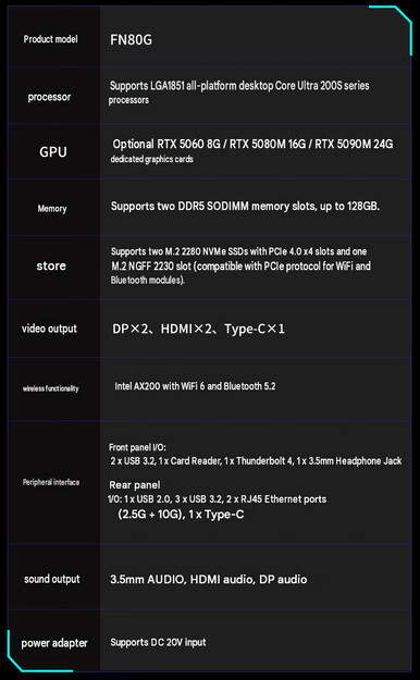 Specificaties van de mini-pc (automatisch vertaald)