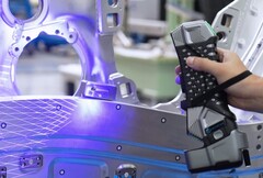 Scantech onthult draadloze Simscan-E handheld laserscanner om snel 3D-modellen te maken van echte voorwerpen. (Afbeeldingsbron: Scantech)