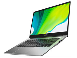 Getest: de Acer Swift 3 SF314-42-R4XJ laptop. Testmodel geleverd door notebooksbilliger.de.