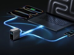 De Prime Charger (160W, 3 poorten, Smart Display) (afbeelding) van Anker is aangekomen in de VS. (Afbeeldingsbron: Anker)