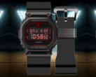 De Casio G-Shock GM-5600RH-1 Rui Hachimura (foto) heeft een stijlvolle zwarte en rode wijzerplaat. (Afbeeldingsbron: @geesgshock op Instagram)