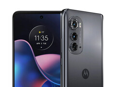 De Motorola Edge (2022) moet in meerdere markten op de markt komen. (Afbeelding bron: @OnLeaks & Pricebaba)