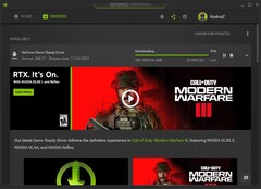 Nvidia GeForce Game Ready Driver 546.17 downloaden in GeForce Experience 3.27 (Bron: Eigen)