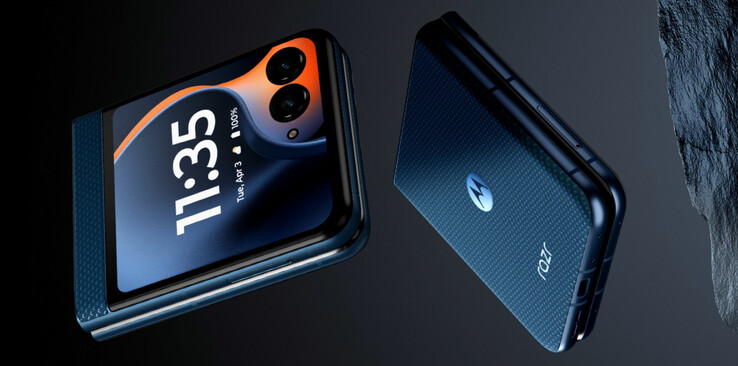 De Motorola Razr 60. (Afbeeldingsbron: via Evan Blass)