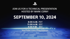 De details van de presentatie werden vermeld op het officiële YouTube-kanaal van PlayStation. (Afbeeldingsbron: PlayStation)