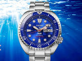 Een promo-afbeelding voor het nieuwe Seiko x PADI Prospex horloge