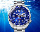Een promo-afbeelding voor het nieuwe Seiko x PADI Prospex horloge