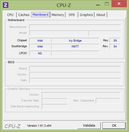 Systeeminformatie CPUZ Mainboard