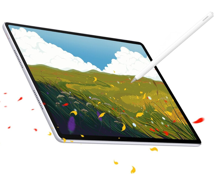 De MatePad 12 X weegt 555 g en is slechts 5,9 mm dik. (Afbeelding bron: Huawei)