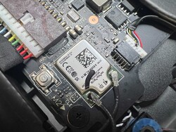 Opgesoldeerde WLAN-module