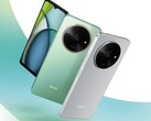 De Redmi A3x wordt geleverd in de kleuren Aurora Green, Midnight Black en Moonlight White met een glazen achterkant. (Afbeeldingsbron: Xiaomi)