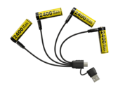 Nitecore's oplaadbare NH2400 lithium-ion batterij (Afbeelding bron: Nitecore)
