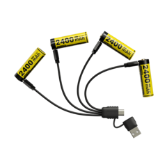 Nitecore's oplaadbare NH2400 lithium-ion batterij (Afbeelding bron: Nitecore)