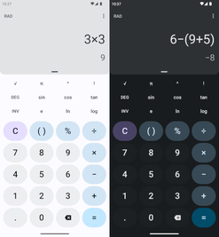 Vernieuwde rekenmachine-app op LineageOS 21 (Afbeeldingsbron: LineageOS)