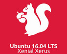 Ubuntu 16.04 LTS "Xenial Xerus" logo (Bron: Canonical)