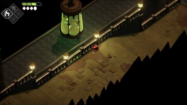 Afgebeeld: Een gameplay-screenshot van Death's Door.