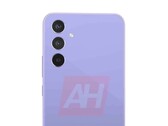 De nieuwste Galaxy A54 render. (Bron: Android Headlines)