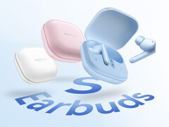 De Earbuds S kosten in China ongeveer $42. Afgebeeld: de drie kleuren van de nieuwe oordopjes. (Afbeeldingsbron: Honor)