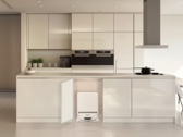 De LG "All-in-One" robotstofzuiger en -mop worden getoond op IFA 2024. (Afbeeldingsbron: LG)