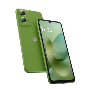 De Moto G06 in Pantone Tendril. (Afbeeldingsbron: Motorola)