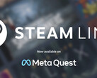 Steam Link is een andere manier om Steam VR-games te spelen op recente Quest VR-headsets. (Afbeeldingsbron: Valve & Meta - bewerkt)
