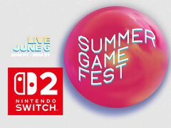 Summer Game Fest 2025 banner met Switch 2-logo (Afbeelding bron: Steam, Nintendo of America met bewerkingen)