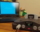 Een screengrab van Windows CE 2.11 op een Nintendo 64