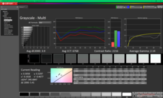 Grijswaarden vóór kalibratie