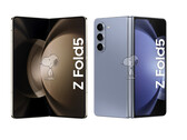 Er zal nog steeds een klein gat bestaan tussen de twee helften van de Galaxy Z Fold van dit jaar. (Afbeelding bron: @_snoopytech_)
