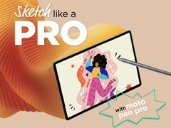 De Moto Pad 60 Pro wordt voorlopig in één kleur geleverd. (Afbeeldingsbron: Motorola)