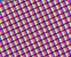 Matte subpixels