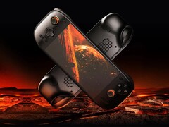 De AYN Odin 2 Portal in zwart.