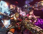 Borderlands 4 gewelvenjagers staan rug aan rug in gevecht met kanonnenvuur