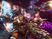 Borderlands 4 gewelvenjagers staan rug aan rug in gevecht met kanonnenvuur