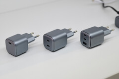 Drie nieuwe 100W-opladers zijn verkrijgbaar met één, twee of drie USB-poorten
