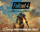 Een screengrab van de promotieposter van Fallout 4 Anniversary Edition (bron: Bethesda Softworks YT)