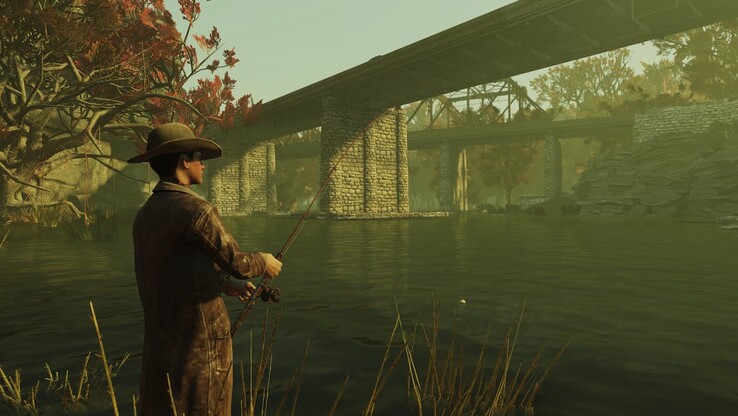 Vissen in Fallout 76 (Afbeelding Bron: Bethesda)