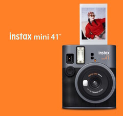 Fujifilm heeft de Instax mini 41 instant camera met automatische belichting en parallaxcorrectie voor close-ups onthuld. (Beeldbron: Fujifilm)