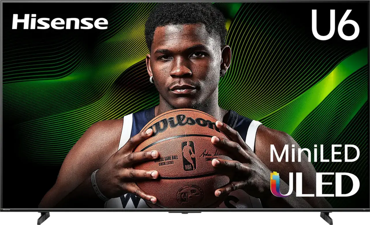 De Hisense U65QF Mini LED TV (Beeldbron: Hisense)