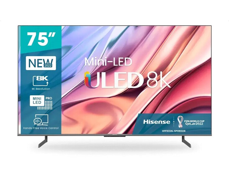 De Hisense U80H 8K TV heeft een native 120 Hz refresh rate. (Beeldbron: Hisense)