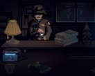In Last Report kruipen spelers in de huid van een nachtdienst parkwachter. Afgebeeld - een screenshot uit het spel. (Afbeeldingsbron: Steam)