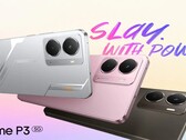 De Realme P3 5G is verkrijgbaar in de kleuren Space Silver, Comet Grey en Nebula Pink (Afbeelding bron: Realme)